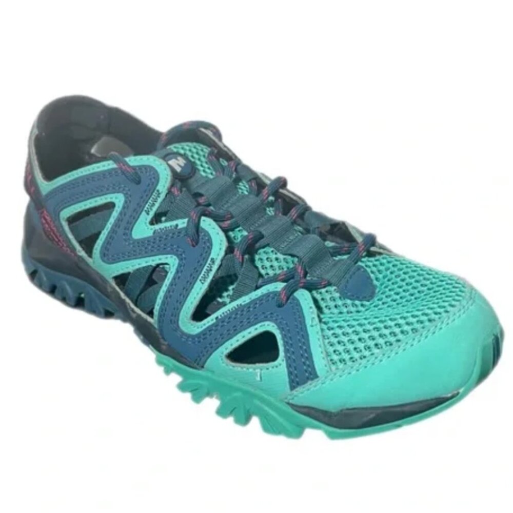 MERRELL Tetrex Crest Wrap Water Hiking Sandals/Sneakers J12848 in Legion Blue 7